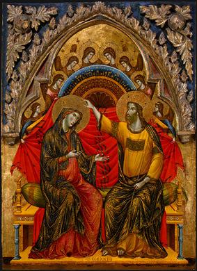 unknow artist Coronation of the Virgin oil painting image